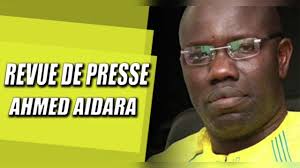 Revue de presse Wolof de zik fm avec Ahmed Aidara du mardi 24 Décembre 2019