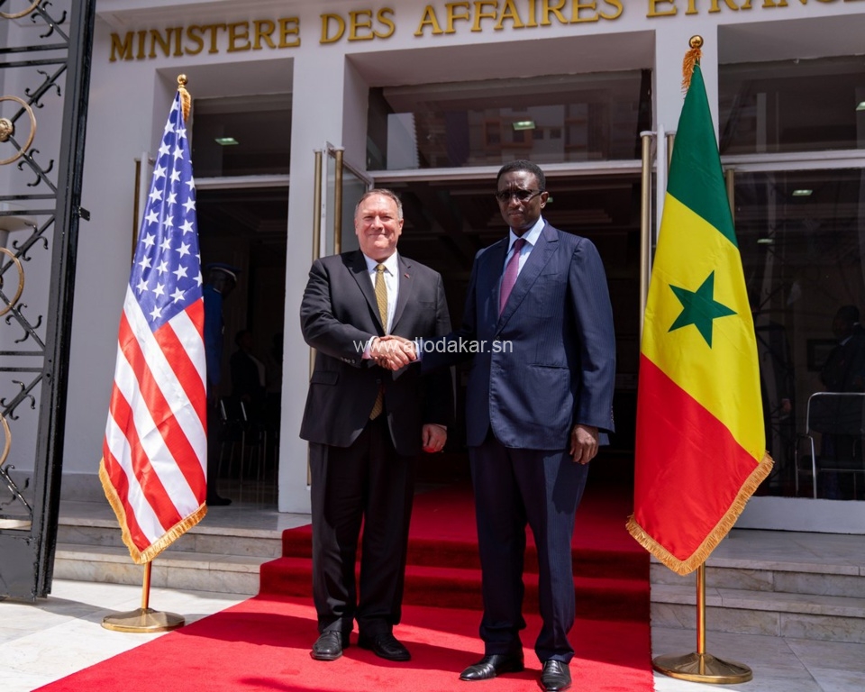 Dakar et Washington Signe Cinq Accords De Partenariat