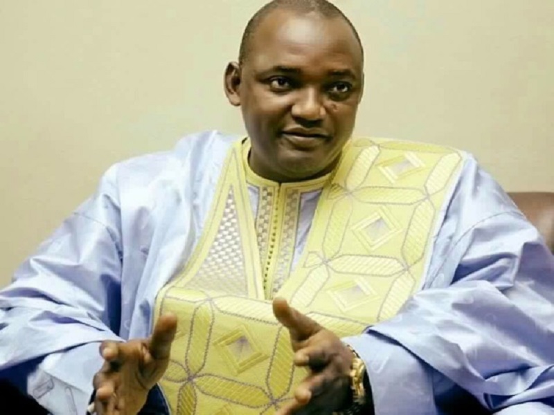 Adama Barrow : « La situation en Gambie est stable »