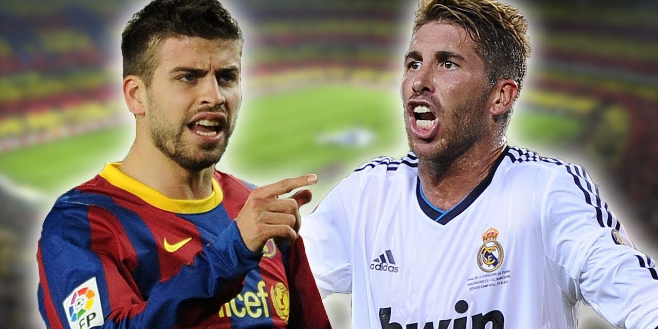 Clasico : Sergio Ramos recadre Gerard Piqué