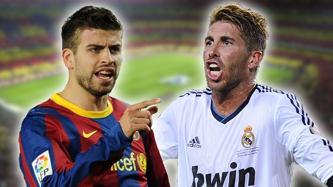 Clasico : Sergio Ramos recadre Gerard Piqué