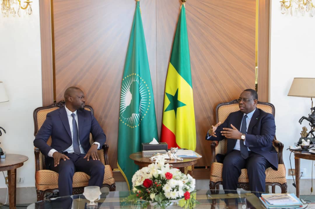 Lutte contre le Coronavirus: Les images de l’audience entre Sonko et Macky Sall