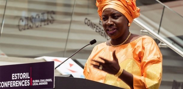 Coronavirus : Mimi Touré remet un important lot de produits à Diouf Sarr