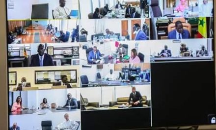 Arrêt sur image : Le Conseil des ministres en mode visioconférence