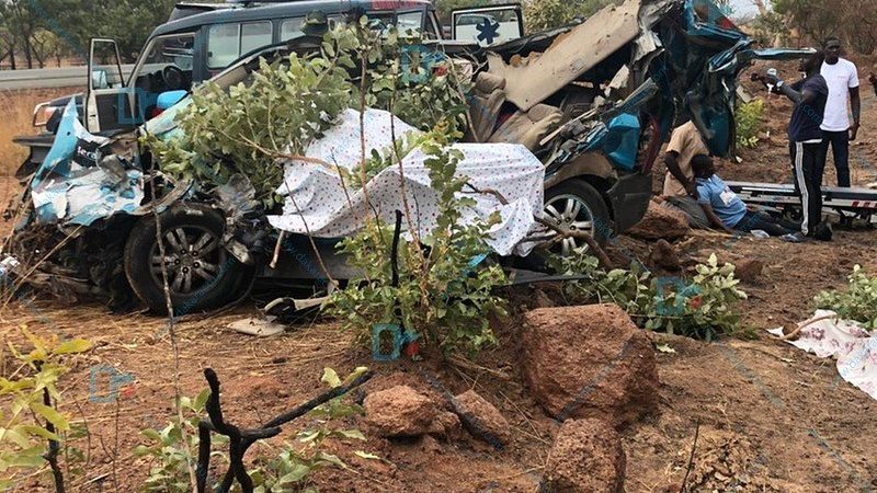 Cortège de MAcky: 3 journalistes de leral meurent par accident