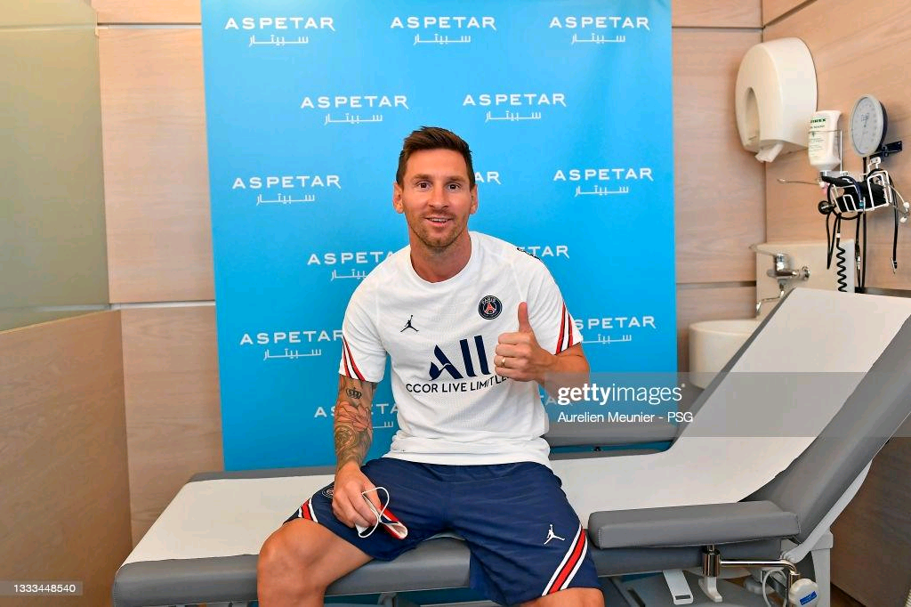 Sport : les premiers mots de Messi après sa signature  « j’ai hâte … »