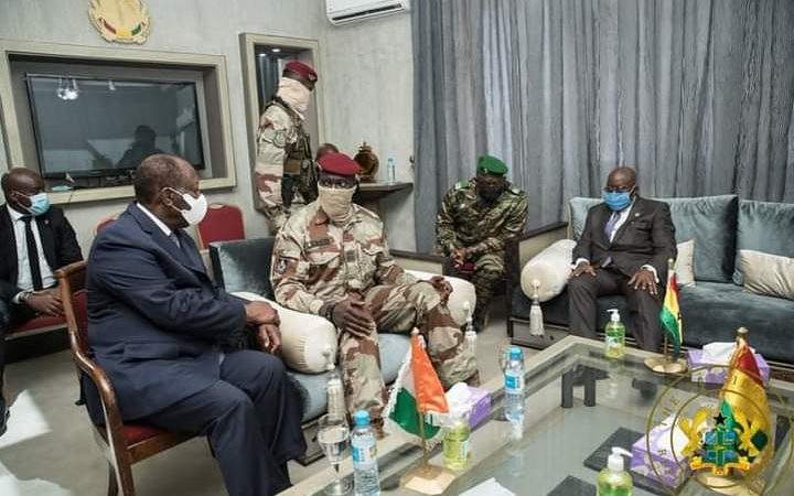 Mission de la CEDEAO en Guinée : le président du Ghana salut leur séjour et donne des nouvelles d’Alpha Condé 