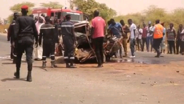 Thies :Un accident sur la route de Tivaouane fait 5 morts sur le coup