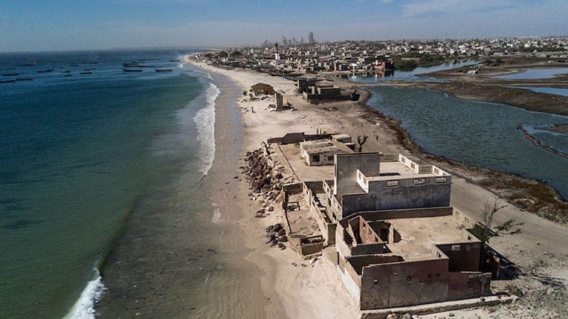 Dégâts écologiques : la mer se déchaîne à Bargny