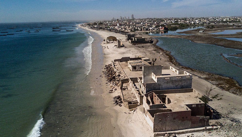 Dégâts écologiques : la mer se déchaîne à Bargny