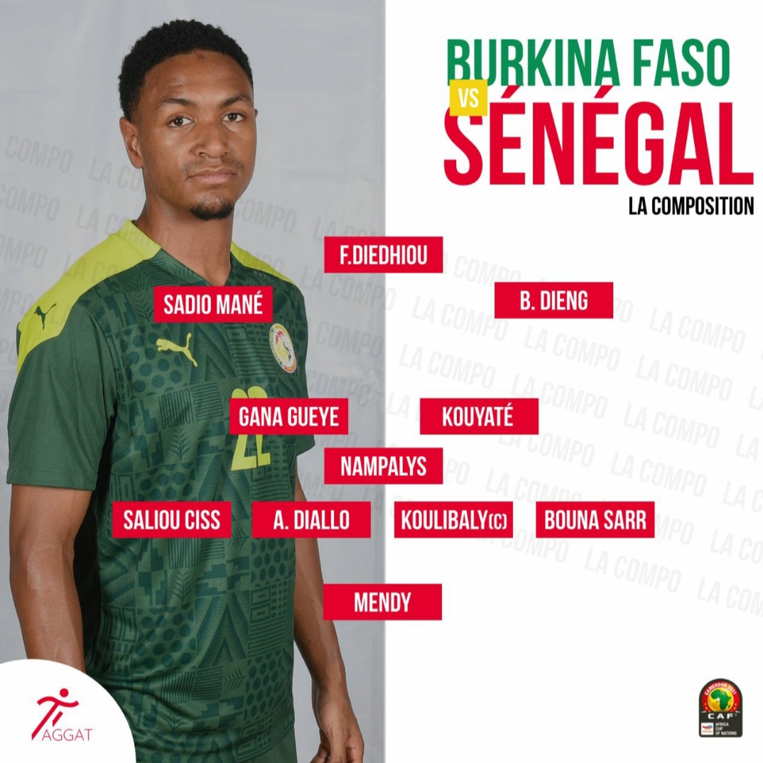 Le 11 du Sénégal contre le Burkina Fasso