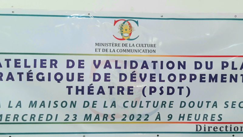 Culture : la direction des arts lance un atelier pour le développement du Théâtre