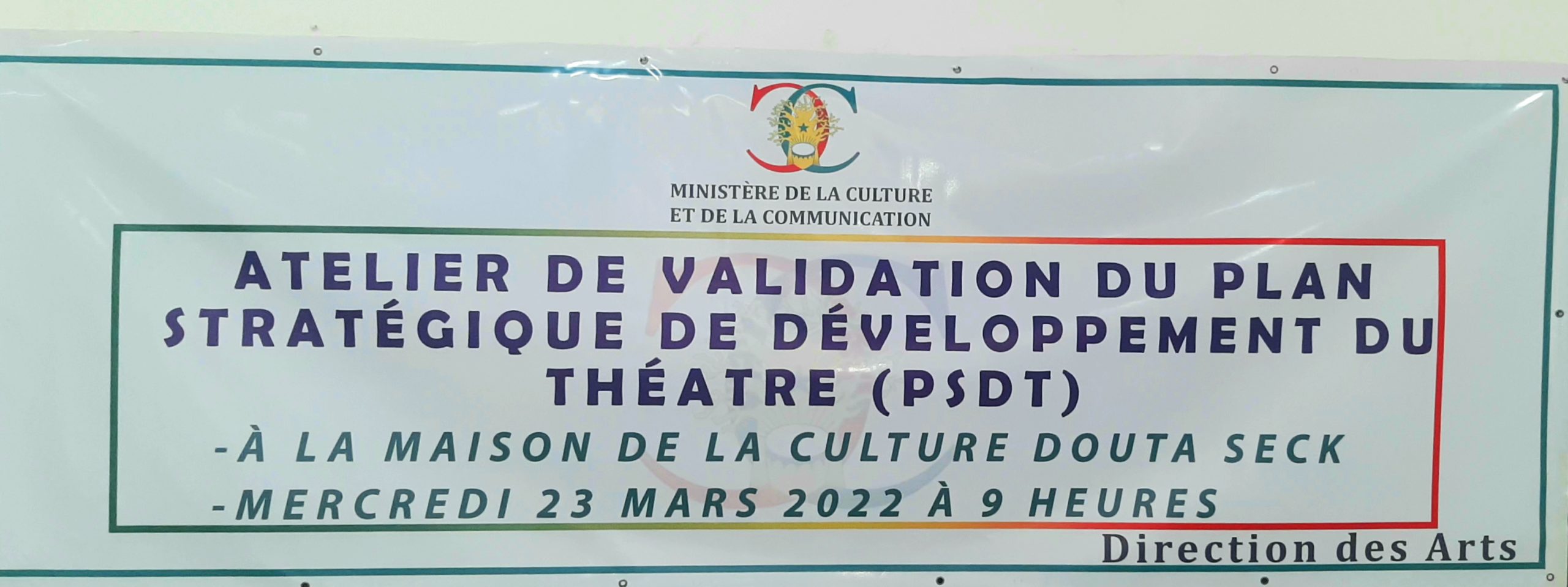 Culture : la direction des arts lance un atelier pour le développement du Théâtre